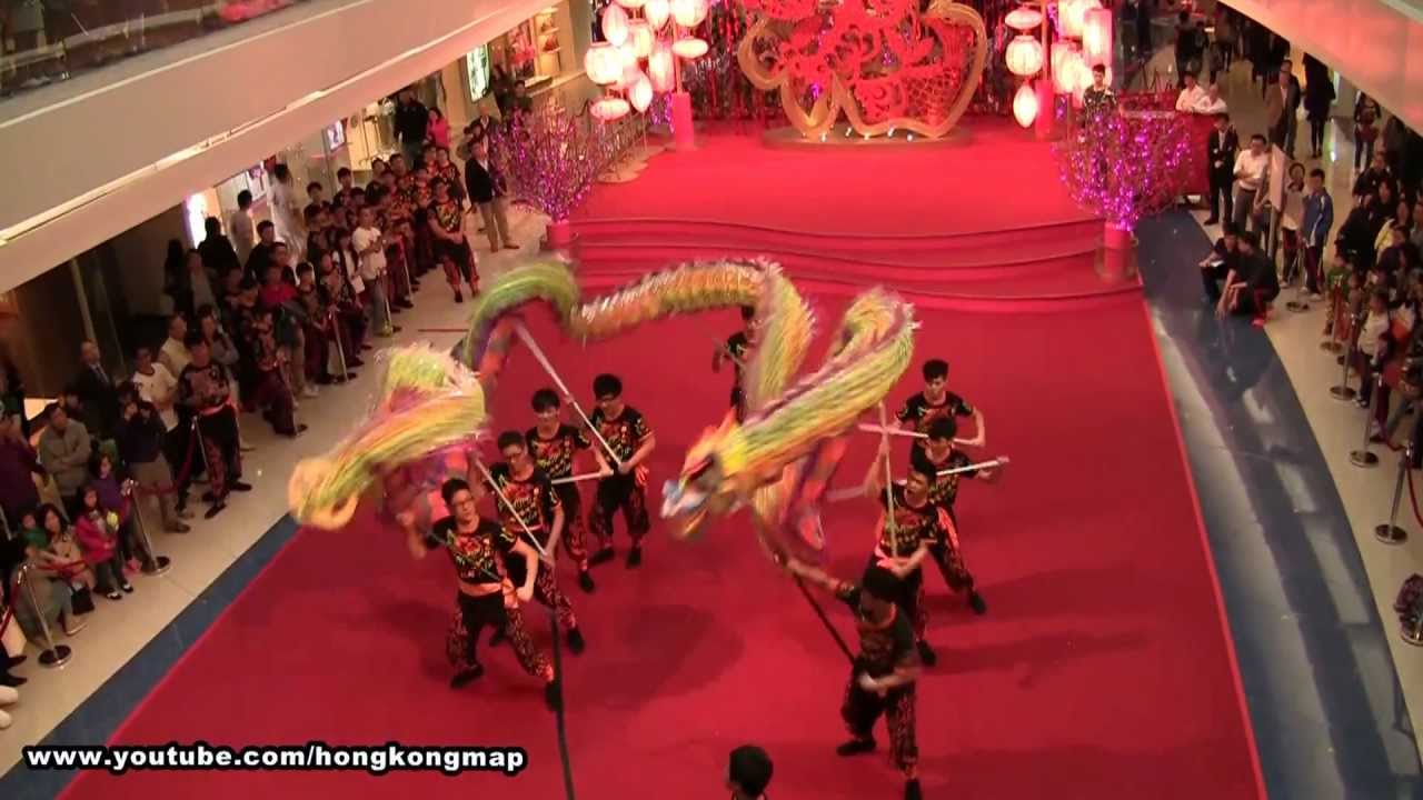 2013-Feb-6 #香港中國農曆新年 #郭氏功夫金龍醒獅團 #HongKongChineseNewYear #DragonDance @ Festival Walk - Kwok's Team