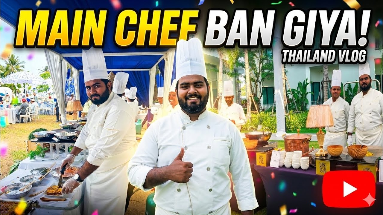 MAIN CHEF BAN GIYA [THAILAND VLOG]