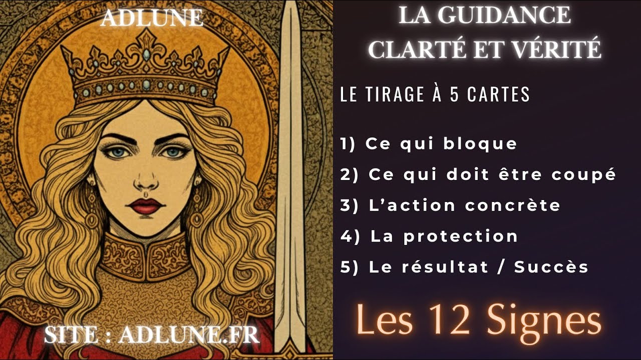 ✨ 🔥GUIDANCE LA V&Eacute;RIT&Eacute; SANS FILTRE : Pourquoi vous stagnez ? et Comment trancher en votre faveur ? 🔥✨