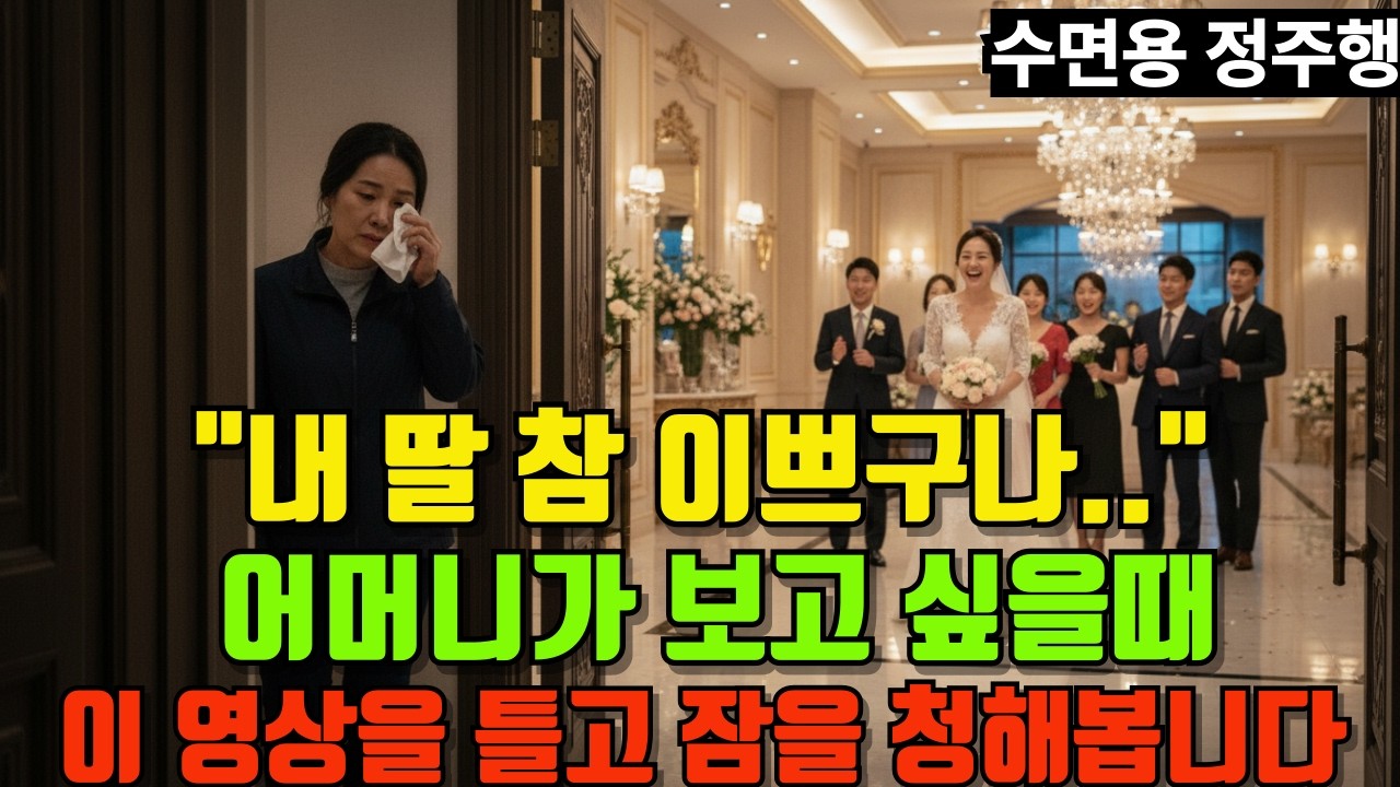 [실화 77분] 남겨진 자식들이 오열하며 고백하는..가슴 미어지는 우리 엄마 이야기[눈물주의 수면용]