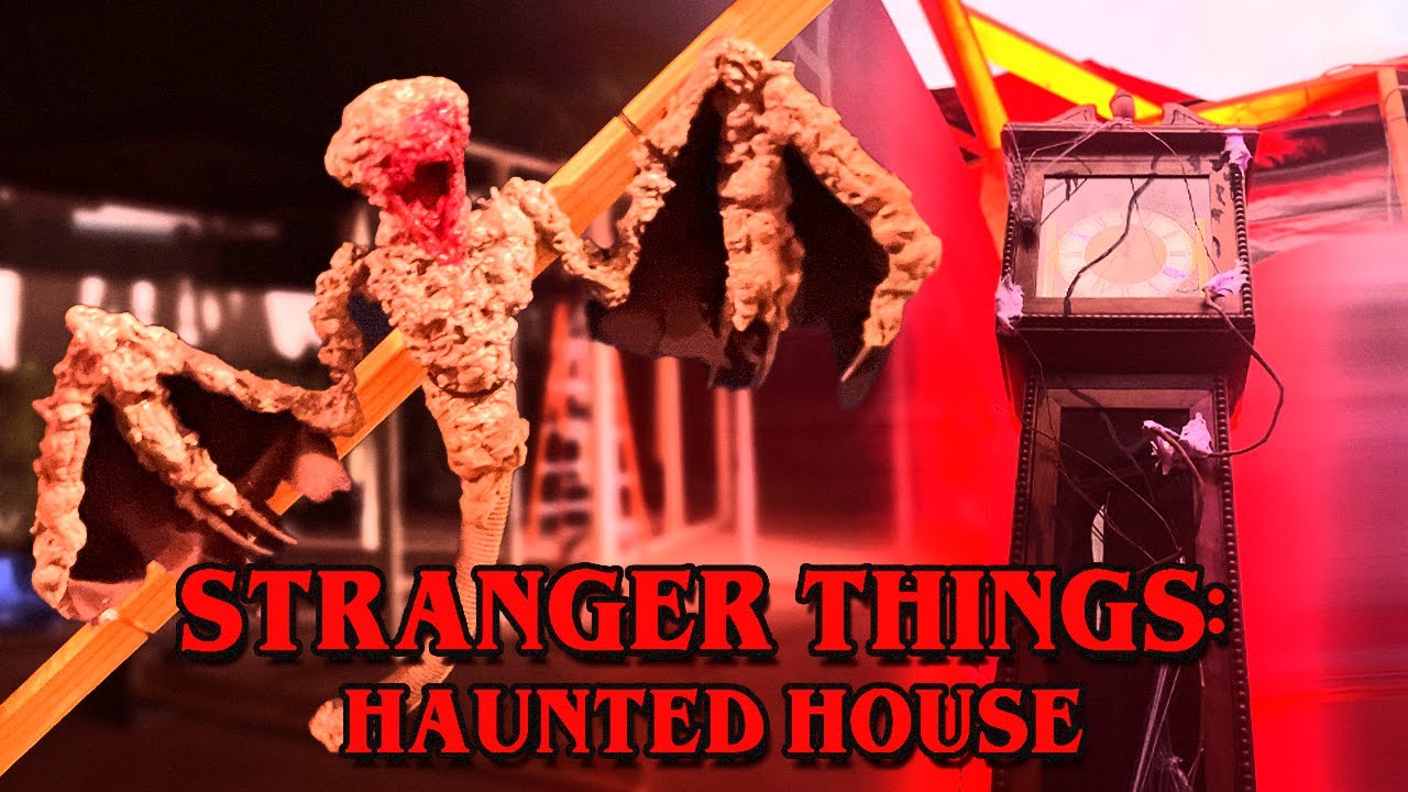 Building a Stranger Things 4 Haunted House | In My Backyard