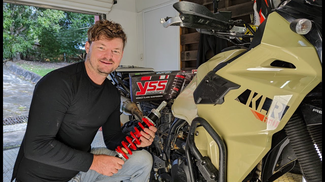 Установка амортизатора YSS | Kawasaki KLR 650 3-го поколения | МАСШТАБНОЕ обновление подвески