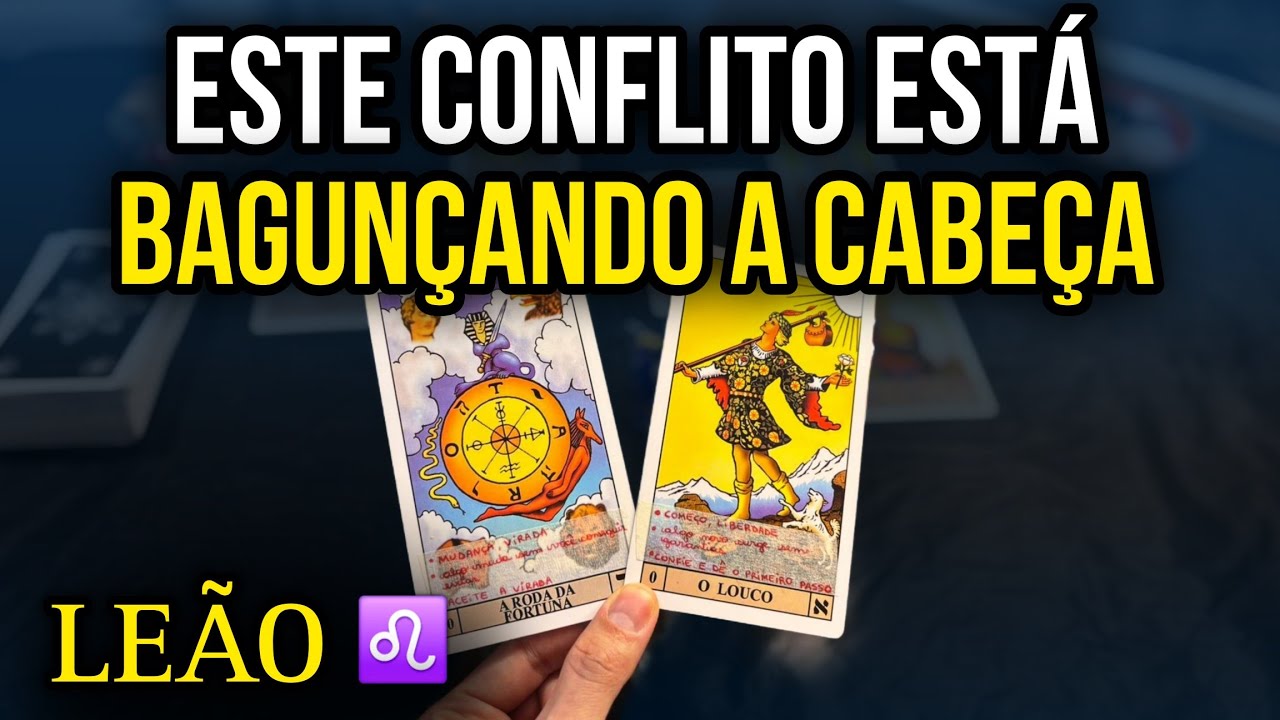 LEÃO:♌❤️‍🩹O MEDO DE TE PERDER vs O MEDO DE SE ENTREGAR: As cartas mostram o conflito interno dele(a)