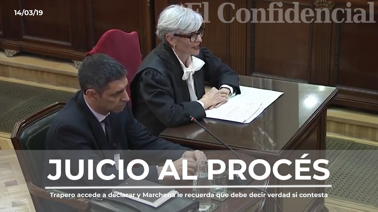 Trapero accede a declarar y Marchena veta el intento de intervenir a su abogada