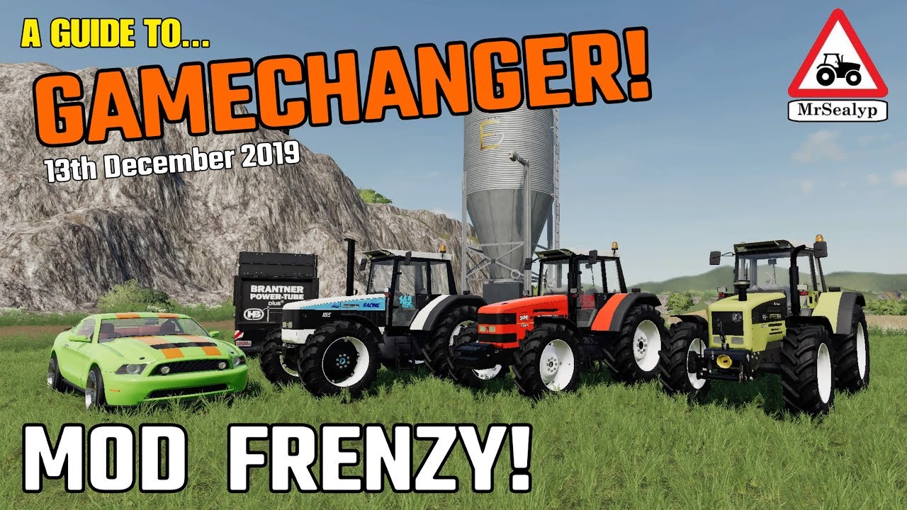 NEW MODS  GAMECHANGER  Farming Simulator 19 PS4 (Review) 13th December 2019.