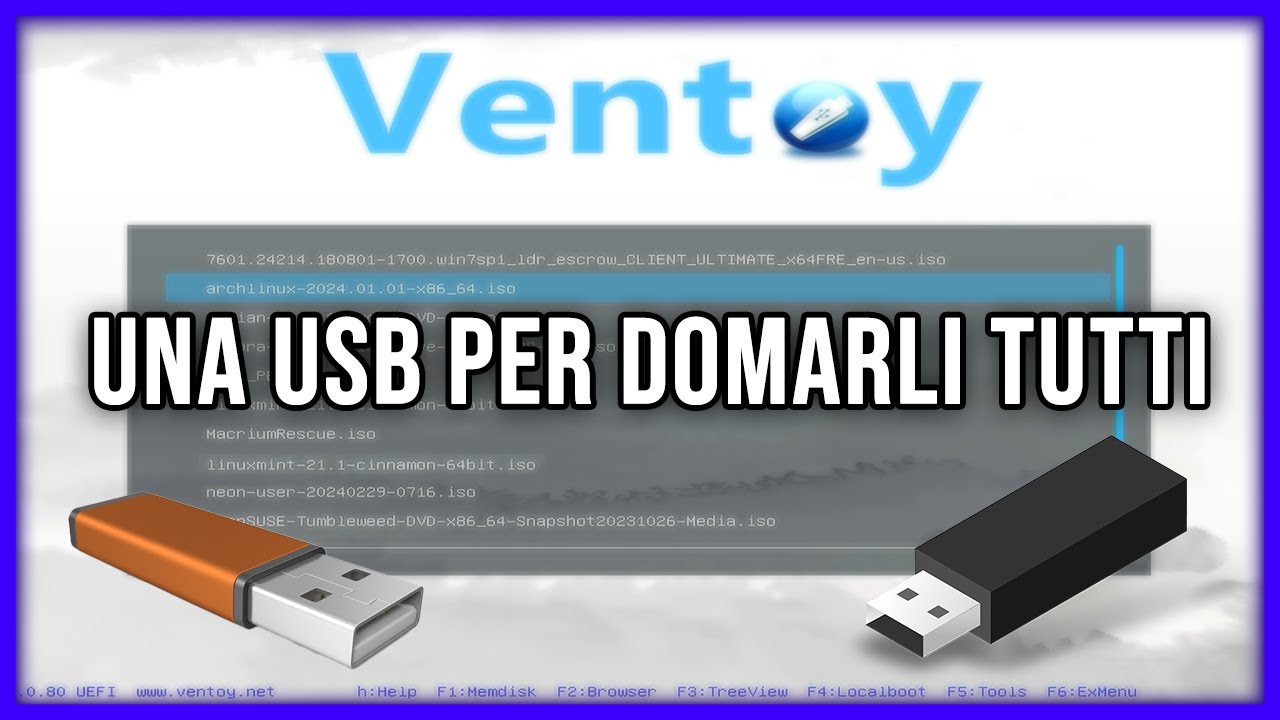 DEVI INSTALLARE QUESTO TOOL NELLA TUA USB - Ventoy