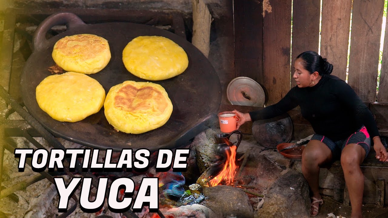 Ricas tortillas de yuca al estilo de Doña Viky