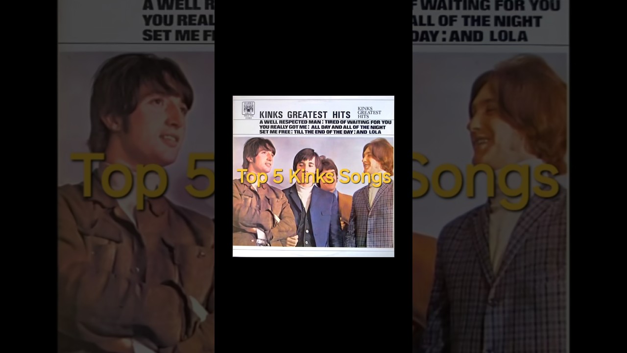 Top 5 Kinks Songs #kinks #pop #rock #psychedelia #garagerock #hardrock #rocknroll #protopunk