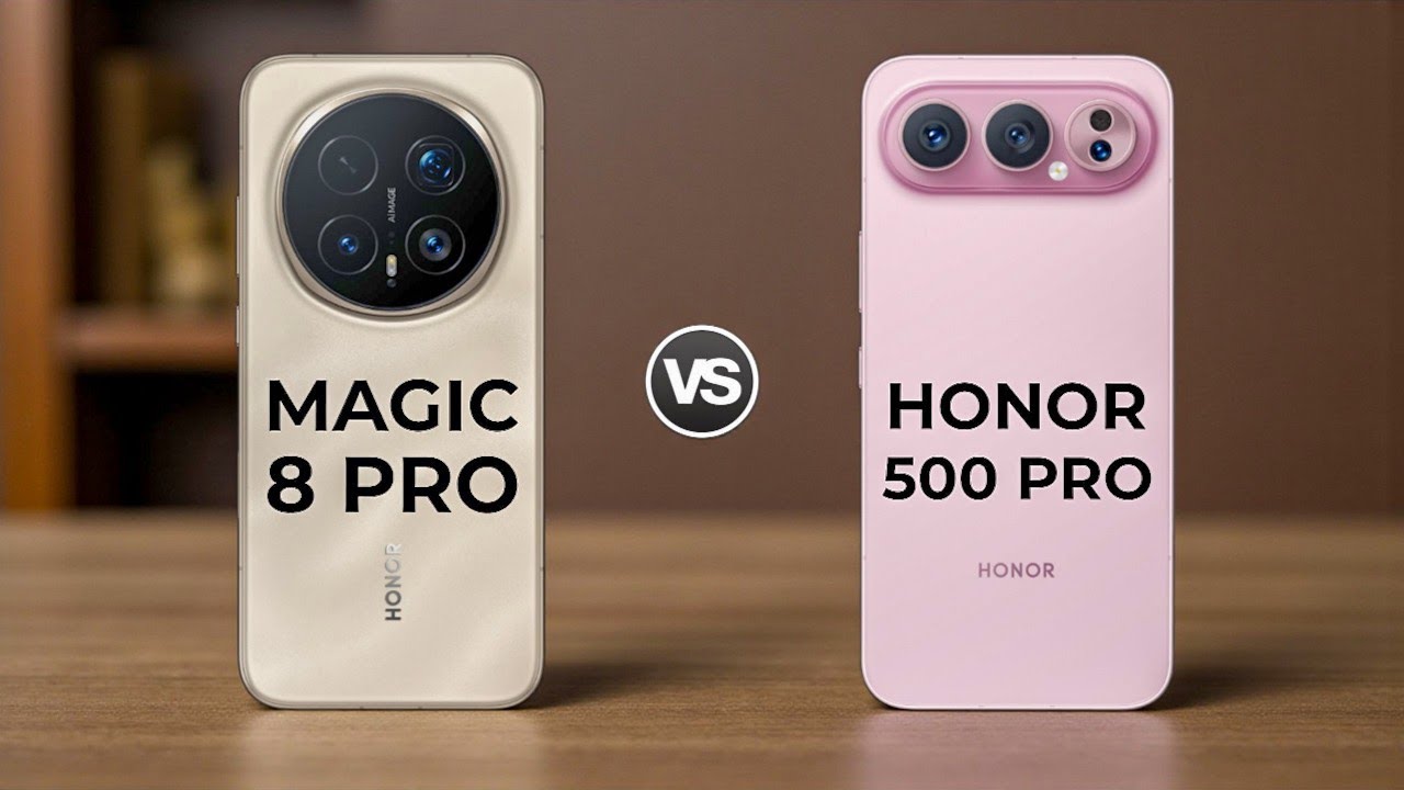 Honor Magic 8 Pro 5G Vs Honor 500 Pro 5G