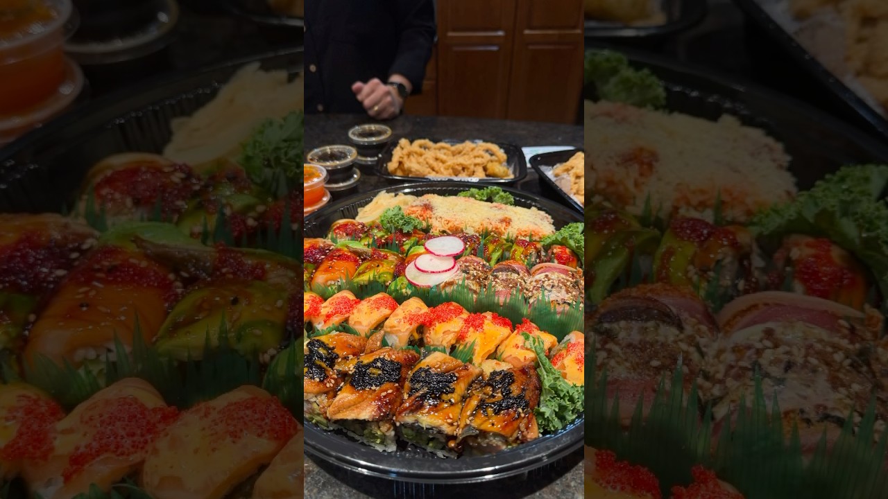 The most delicious sushi and rolls & Самые вкусные суши и роллы 🍱 