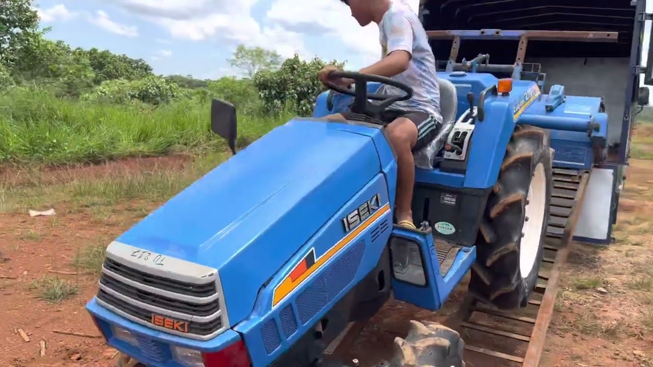 giao iseki tu 217 đi quảng sơn xe chưa lên sóng đã bán