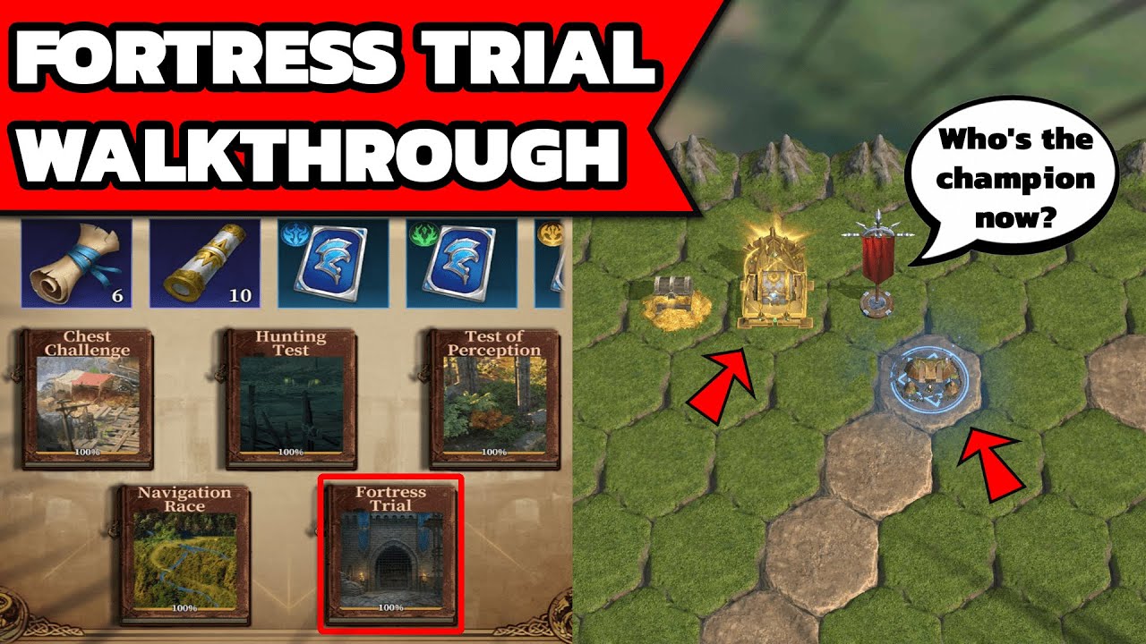 Ever Legion - Fortress Trial Walkthrough [Complete 100%] + Exclusive Code 🔥
