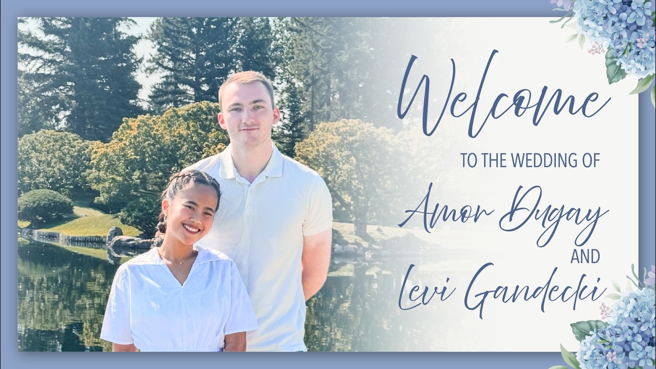 The Wedding of Amor Dugay and Levi Gandecki