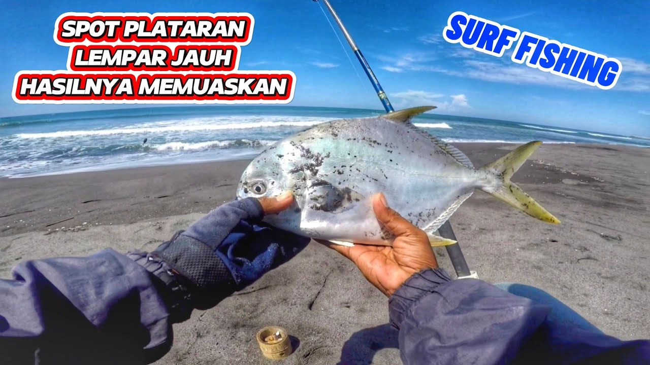 SPOT PLATARAN...‼️💥IKAN BARU SAJA NAIK, LEMPAR LANGSUNG DI SAMBAR LAGI💥‼️Mancing Pasiran Pantai
