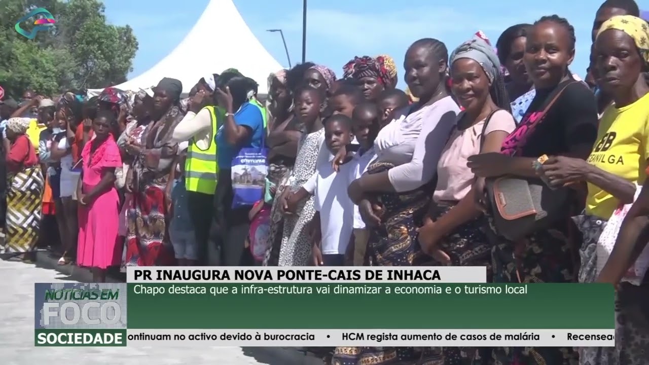 PR INAUGURA NOVA PONTE-CAIS DE INHACA