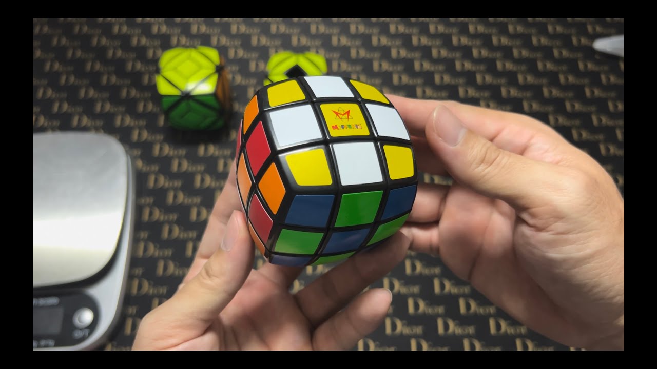 Meffert's The Feliks Cube - 3x3x3 Pillowed Black version