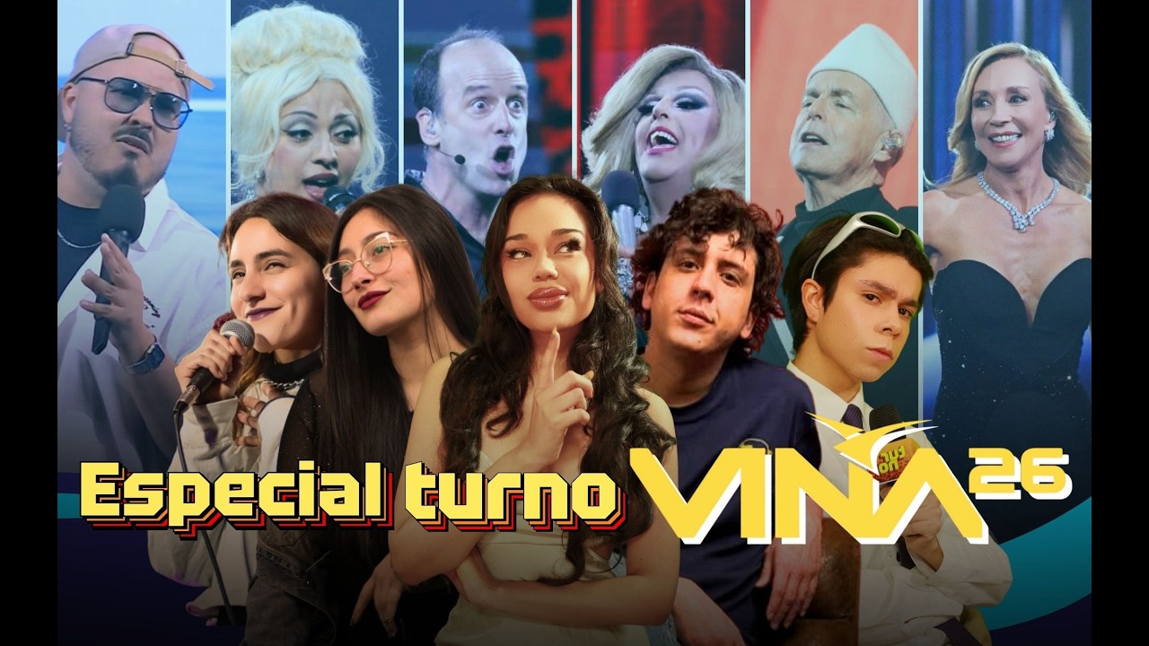 #Viña2026 con GEGE González, LUCAS Espinoza, FRAN Medina, VALE Vieira, BENJI Espina | ESPECIAL TURNO