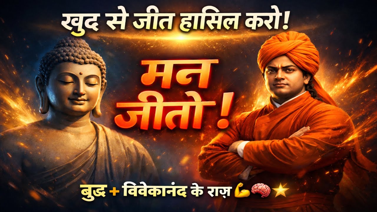 मन जीतो, जीवन जीतो! बुद्ध-विवेकानंद के राज़