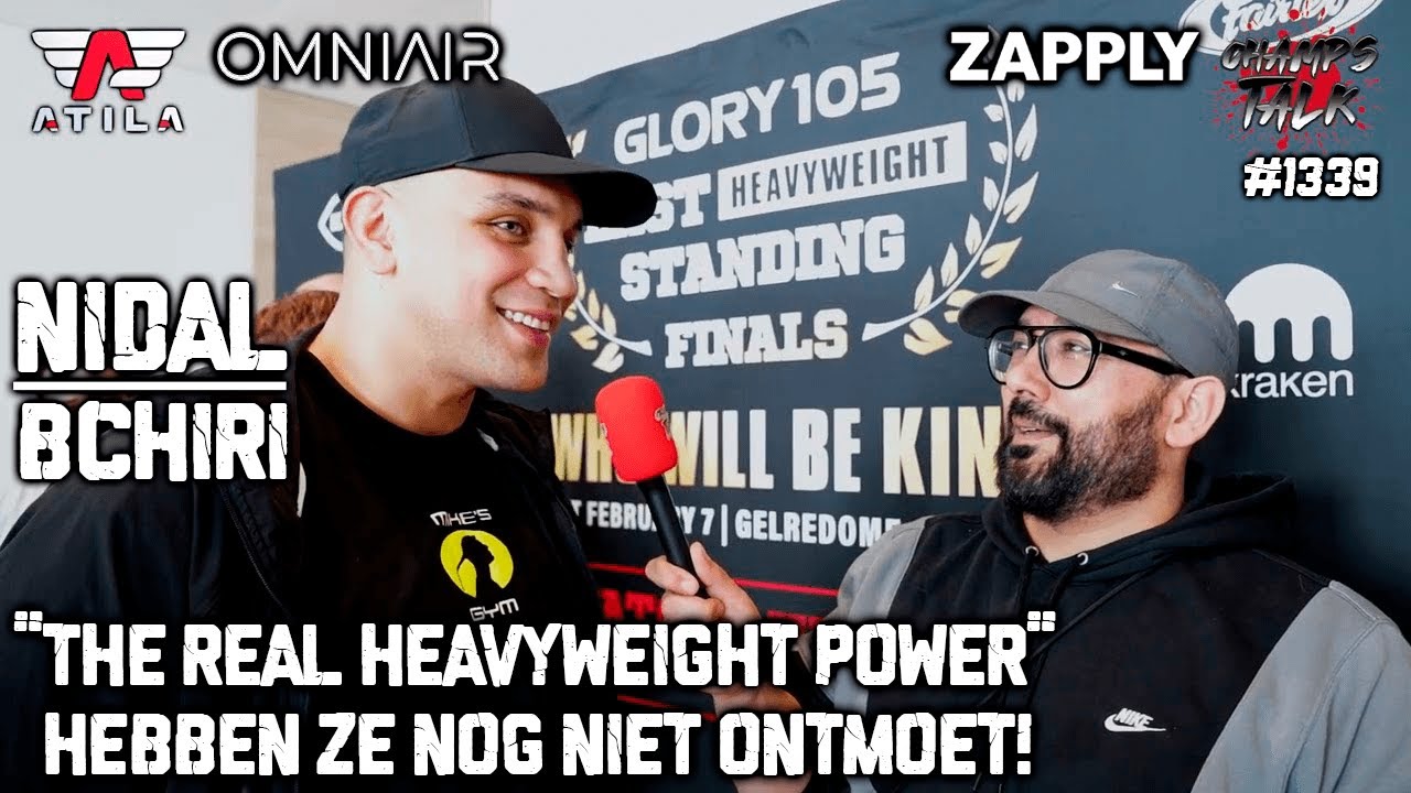 NIDAL BCHIRI 🇲🇦 “THE REAL HEAVYWEIGHT POWER HEBBEN ZE NOG NIET ONTMOET” ⚠️💥 #GLORY105 vs OSARO 