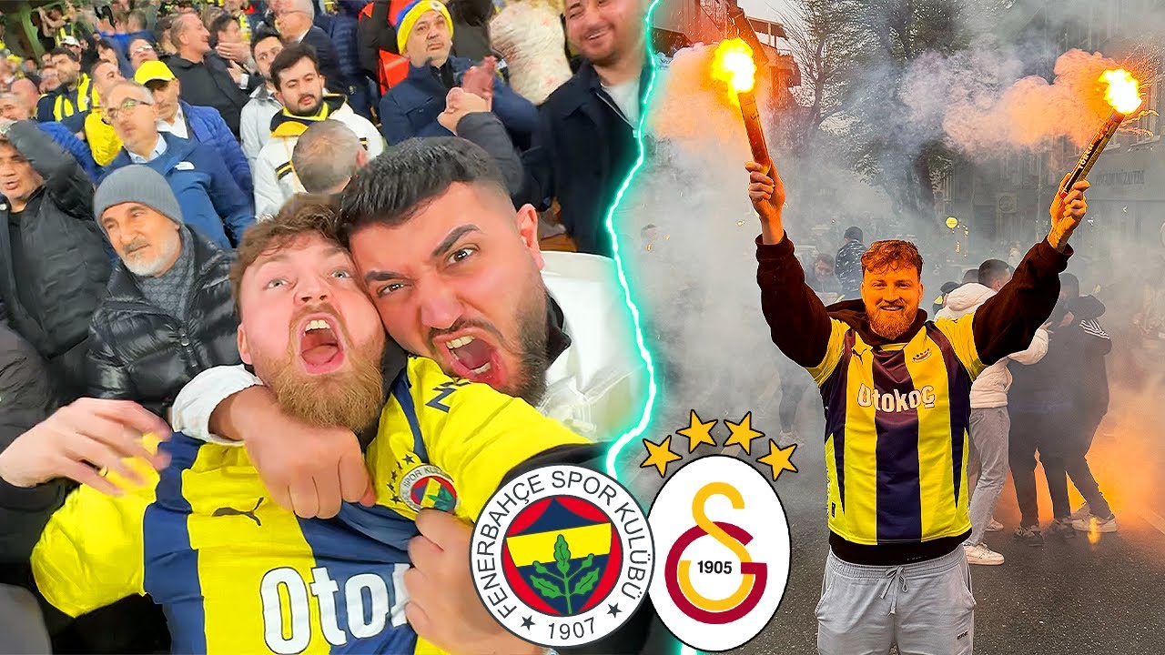 Fenerbahce vs. Galatasaray - Stadionvlog 😱🔥 | ESKALATION + GÄNSEHAUT GARANTIE | ViscaBarca