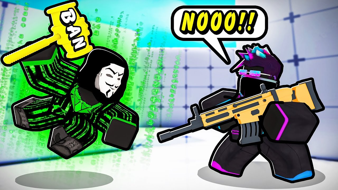 I 1v1ed a TOXIC HACKER in Roblox Rivals