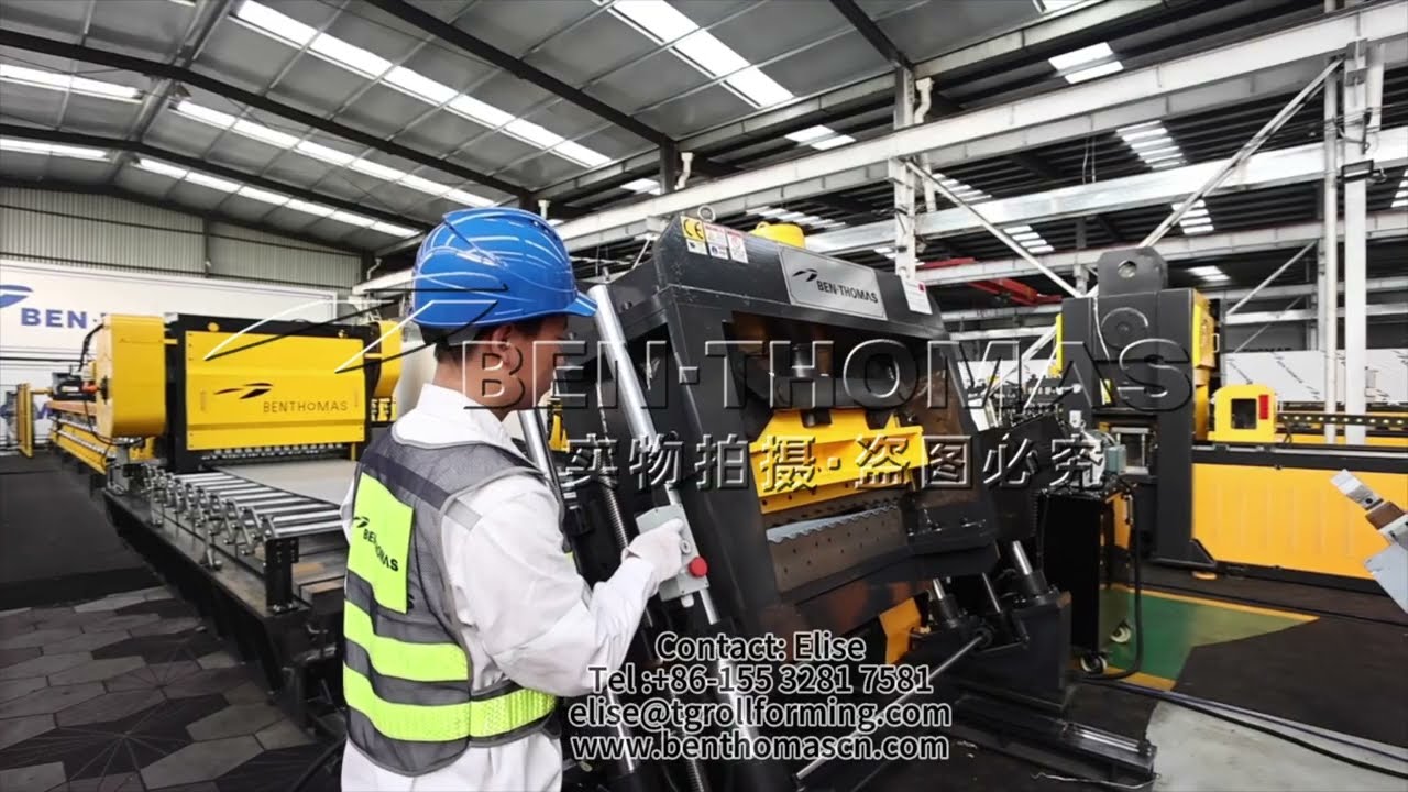 Silo profile roll forming machine/line / Grain silo panel forming line