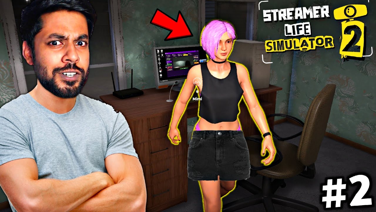 I MET A STRANGER AND THIS HAPPENED ! | Streamer life simulator 2 gameplay | Mr IG #2