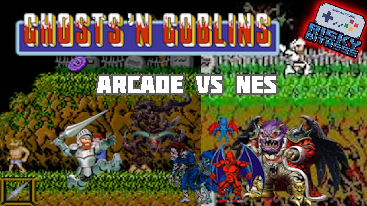 Ghosts N Goblins: Arcade vs. NES