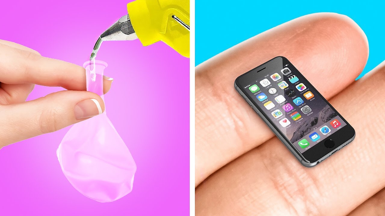 MINI ARTESANATOS E IDEIAS DE DIY || Artesanatos Legais e Segredos para o Seu Celular por 123GO! GOLD