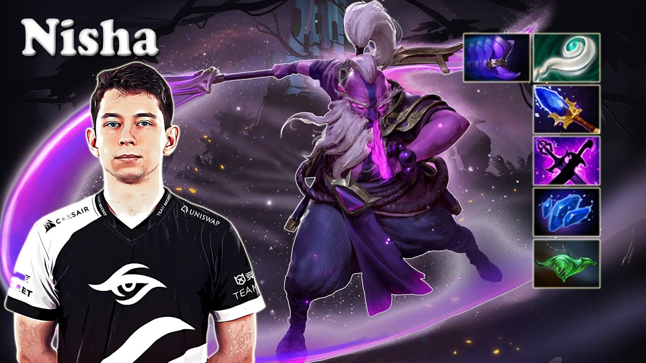 Nisha - Void Spirit Midlane with iLTW Slark vs Matumbaman Morphling | Dota 2 7.30d Gameplay