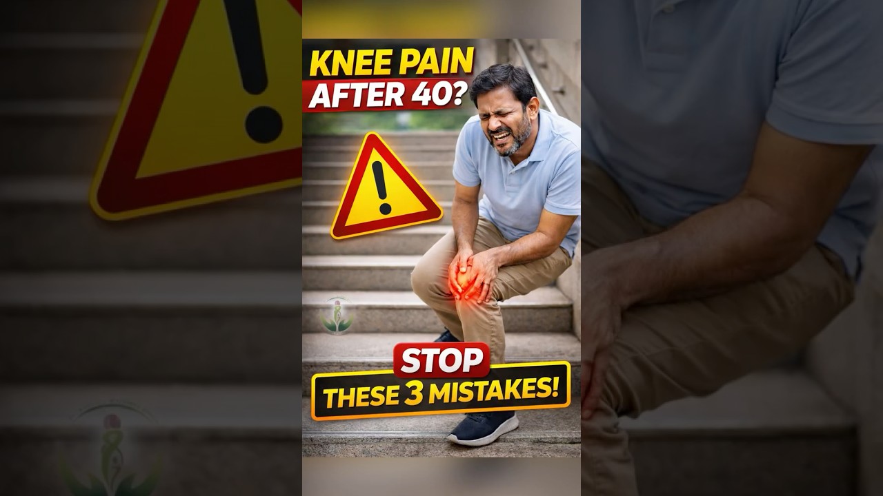 📌 Knee Pain After 40? Avoid These 3 Daily Mistakes | Doctor Explains #drgauravkhera #hospital#knee