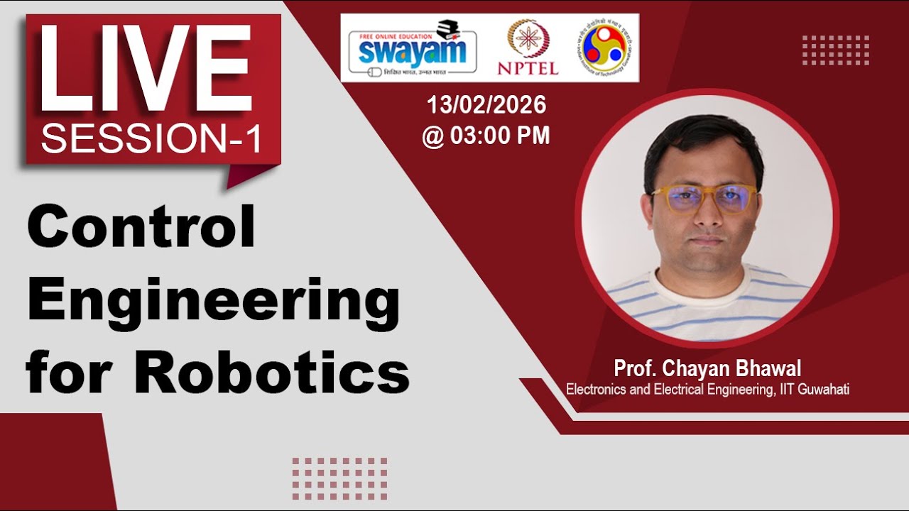 Control Engineering for Robotics