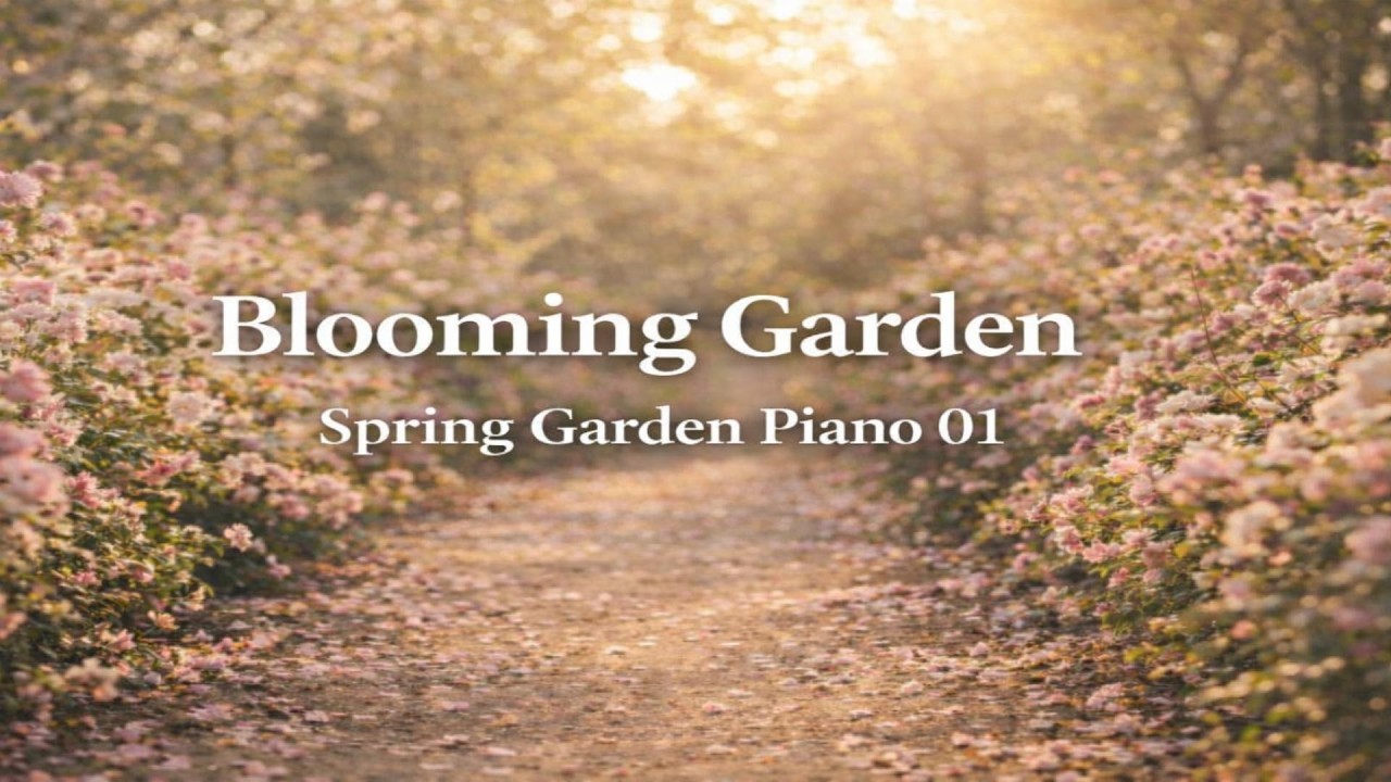 Blooming Garden 🌸 | Spring Garden Piano 01