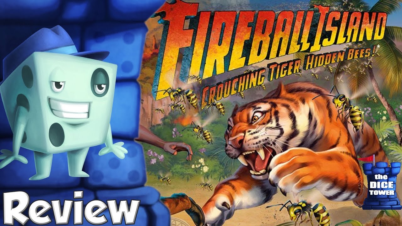 Fireball Island: Crouching Tiger, Hidden Bees Review - with Tom Vasel