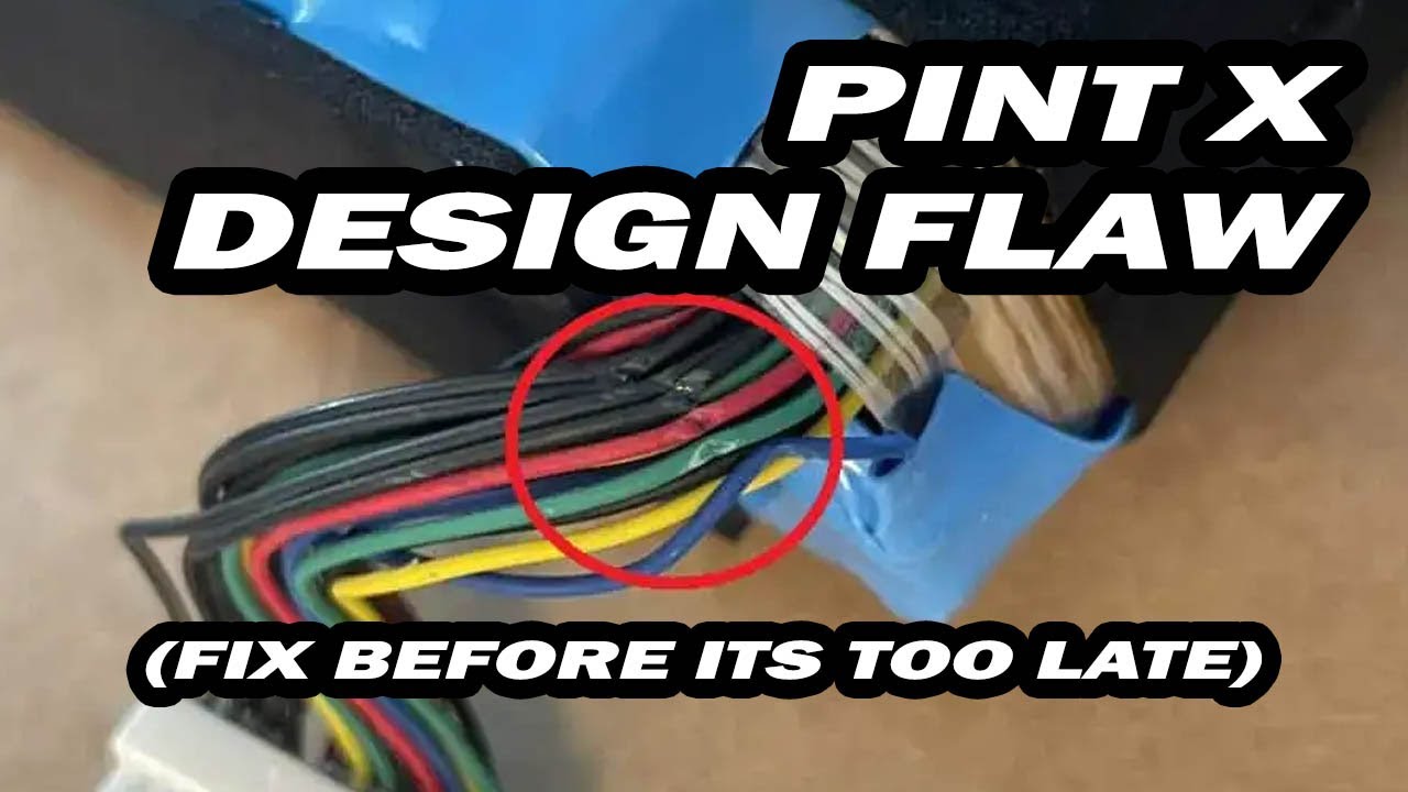 Pinched Pint X Battery Wires - Fix The Flaw Before Its Too Late