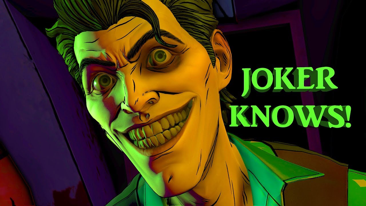 Telltale Batman, эпизод 4 «Что тебя беспокоит?» — Джокер знает, что Брюс — Бэтмен