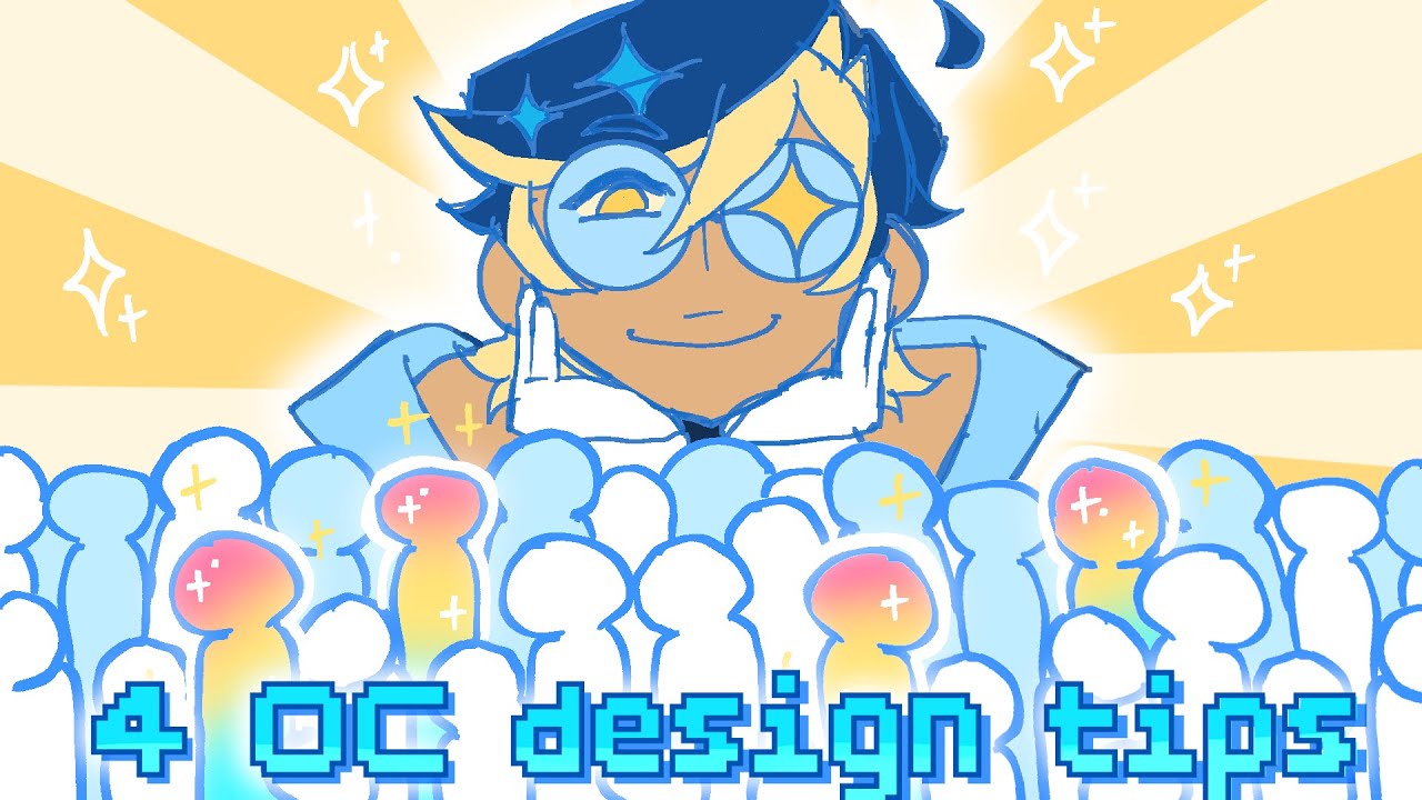 4 design tips for more interesting OCs!