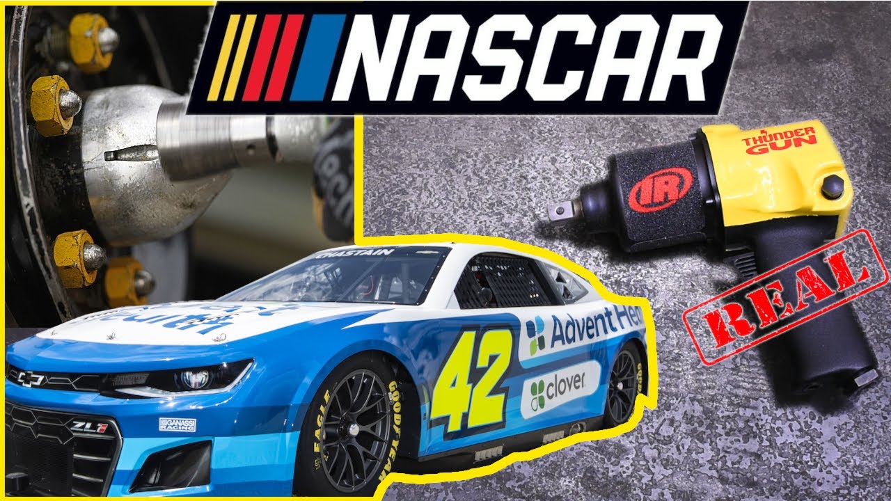 Testing a REAL NASCAR Pit Gun! A Farewell to 5-Lug Pitstops