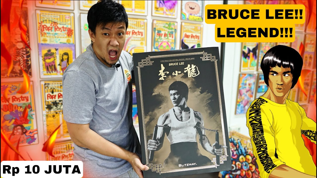 UNBOXING STATUE BRUCE LEE 1/4 SCALE by BLITZWAY!!!