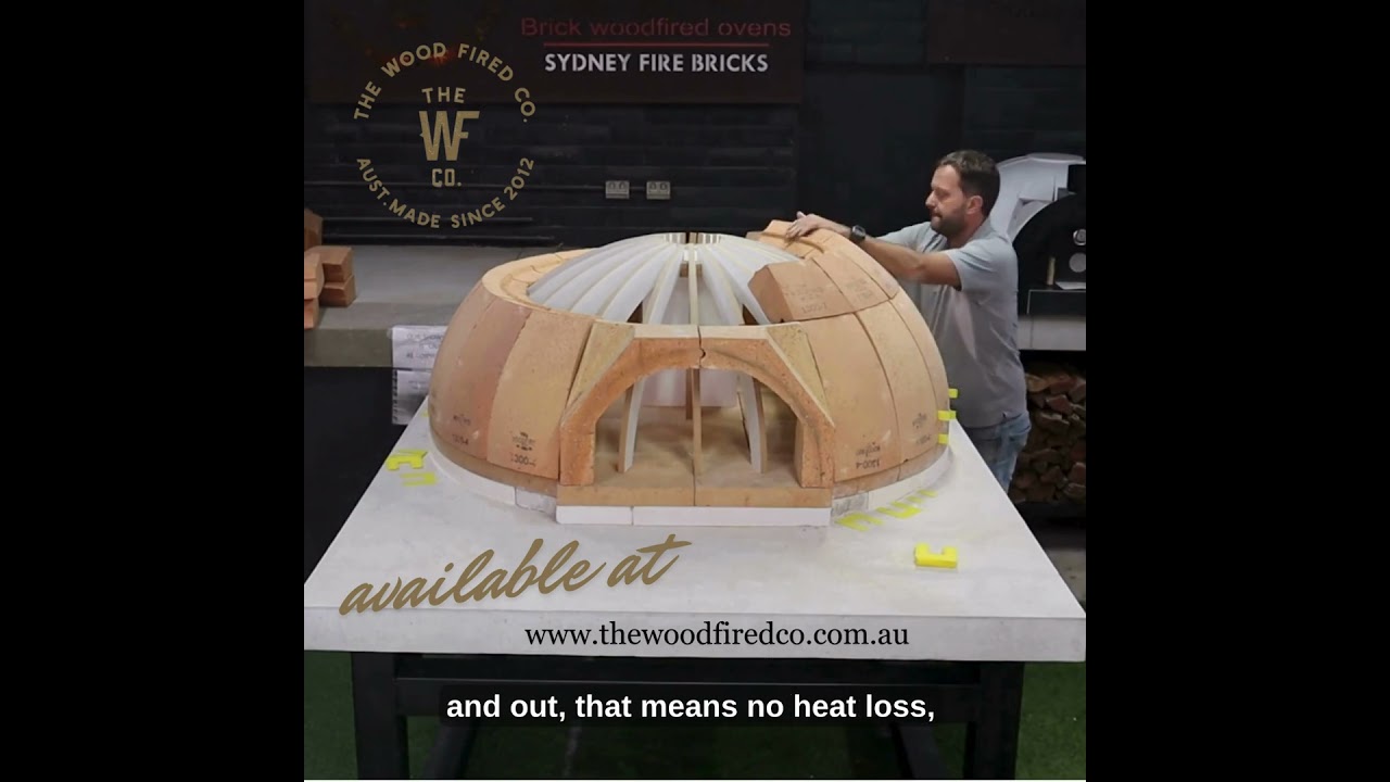 Brick oven kit in under 6 hours! Brick Pizza oven kit