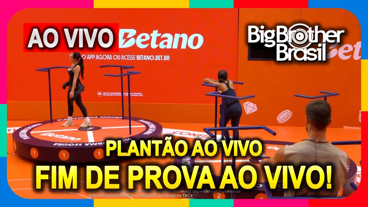 BBB 26: Fim da Prova do Líder de Resistência AO VIVO AGORA! - 13/02/2026 #BBB26 AO VIVO