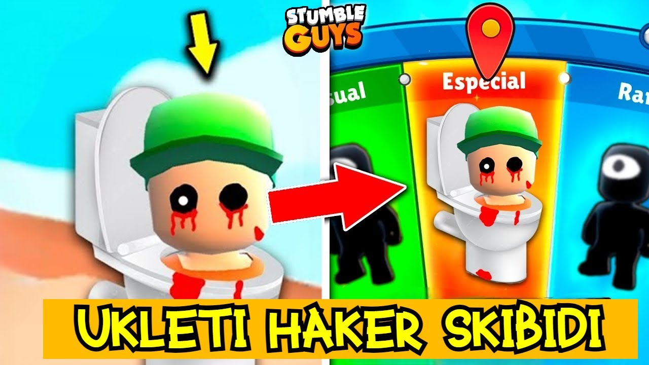 Skibidi Bloody Noob Haker Mi Je Hakovao Stumble Guys!!!