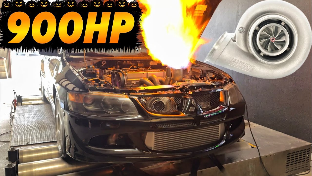 Dyno Day CHAOS: Big Turbo Evo ПЕРВЫЙ ПУСК И ПЕРВЫЙ ТЯГ!
