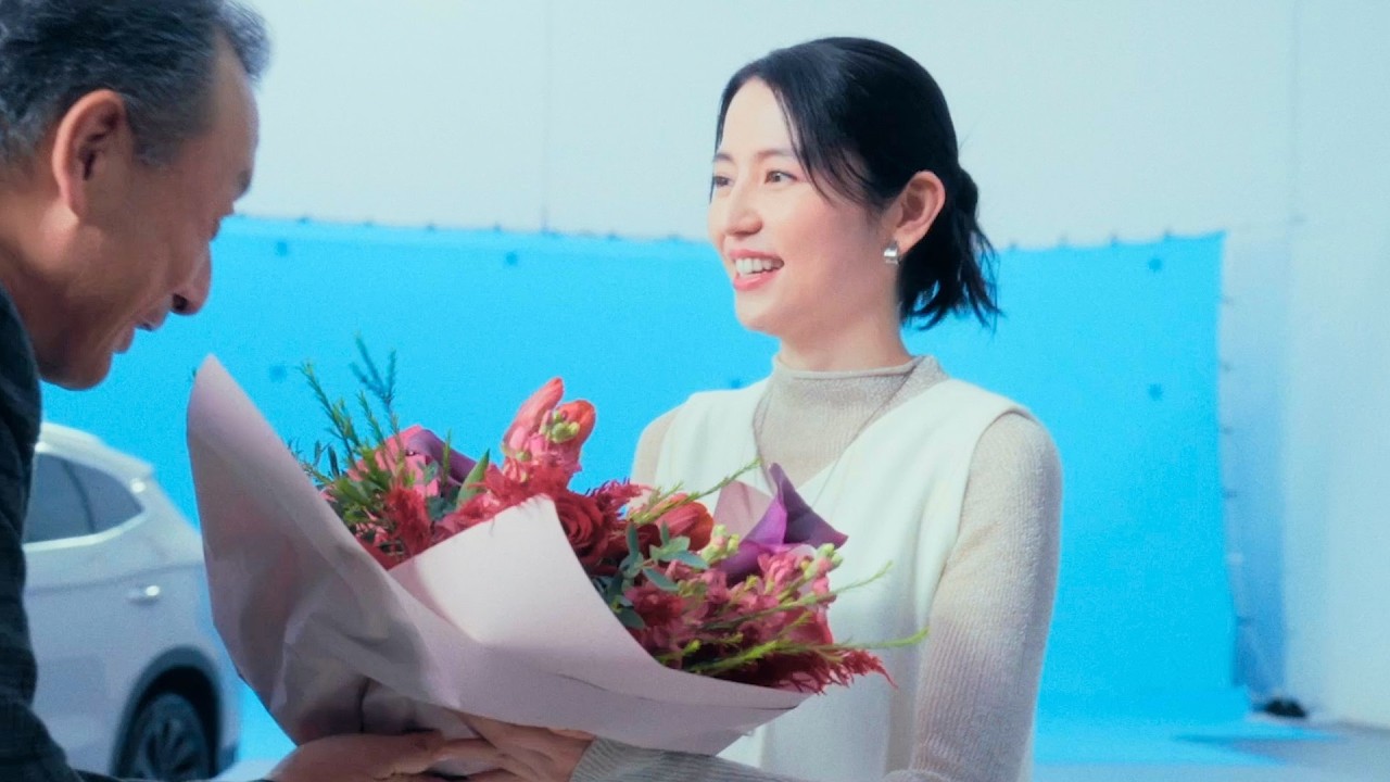 新婚の長澤まさみ「ピアノ・太極拳・能」など…人間生活を楽しみたい／BYD CM＋インタビュー＋メイキング