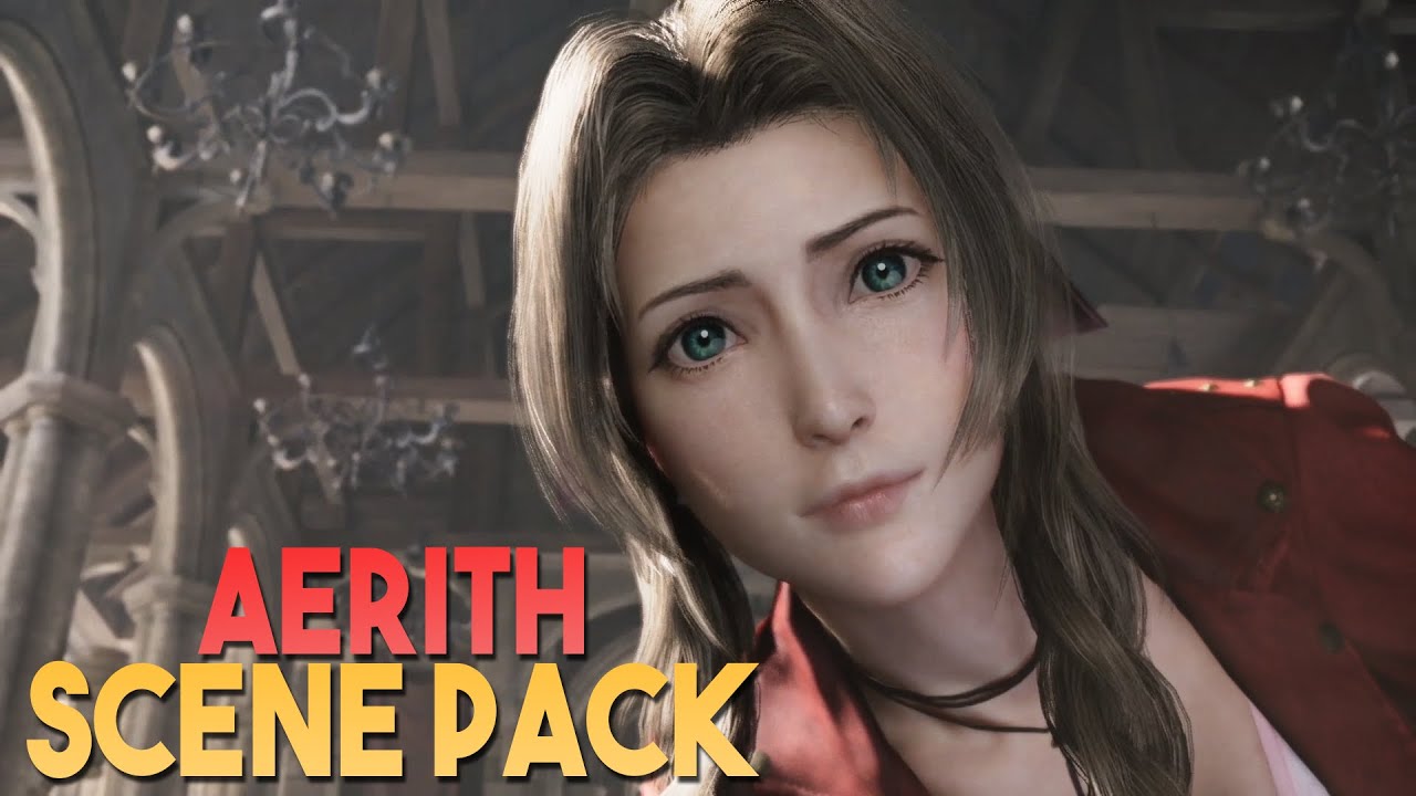 Набор сцен Айрис || 1080p, 60 кадров в секунду || Final Fantasy 7 Remake
