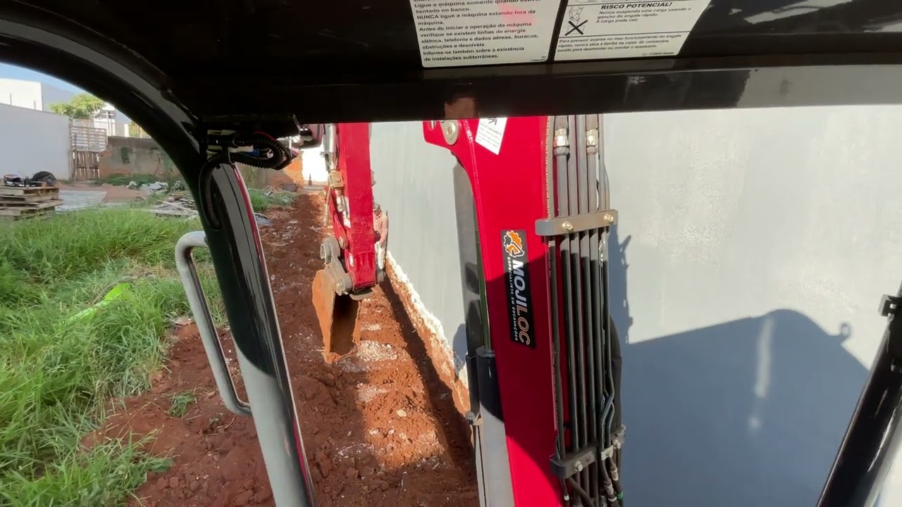 Dicas de escavação de valas beirando parede