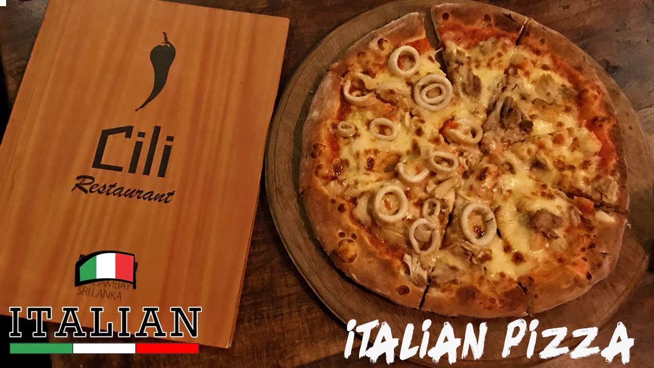 Italian Pizza In Srilanka | Arugambay | Best place to eat pizza  | Cili restaurant | wood fire pizza