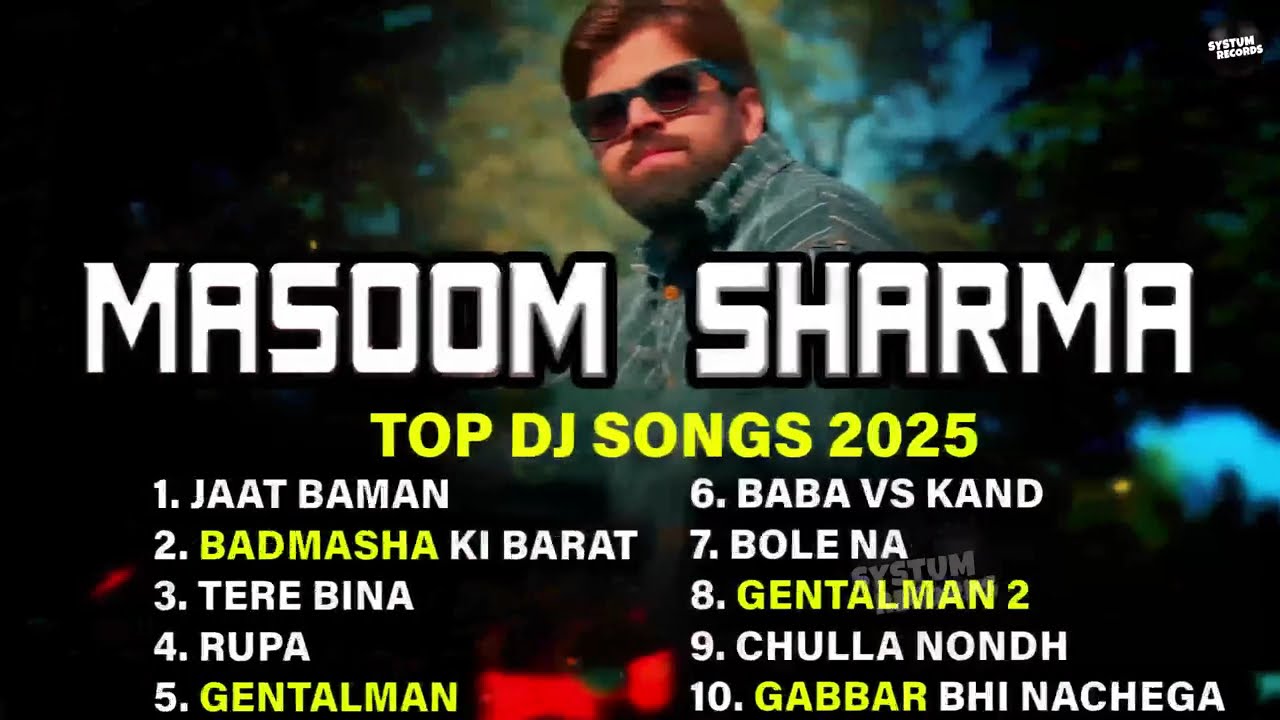 Masoom Sharma New Song | New Haryanvi Song 2025 | Masoom Sharma | Masoom Sharma Hit Songs Jukebox