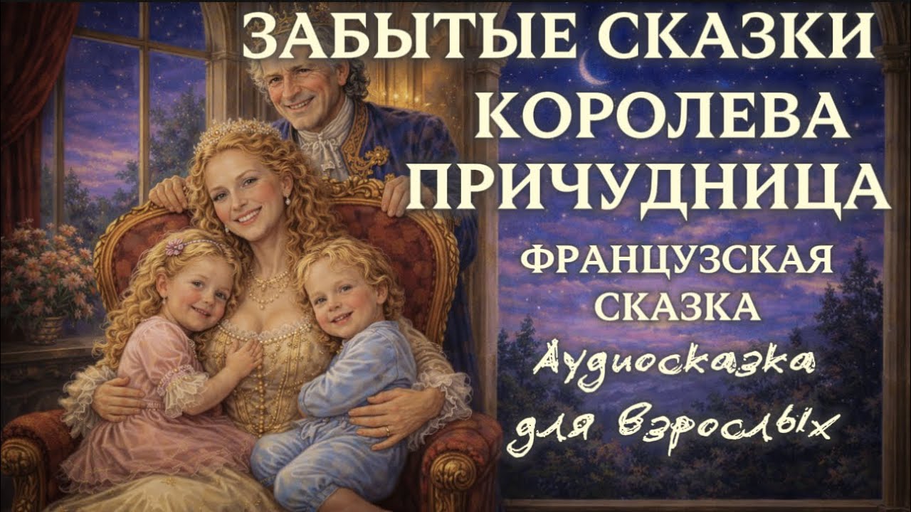 🎙️КОРОЛЕВА ПРИЧУДНИЦА ⚜️ЗАБЫТАЯ ФРАНЦУЗСКАЯ СКАЗКА ⚜️ ЖАКА КАЗОТА 