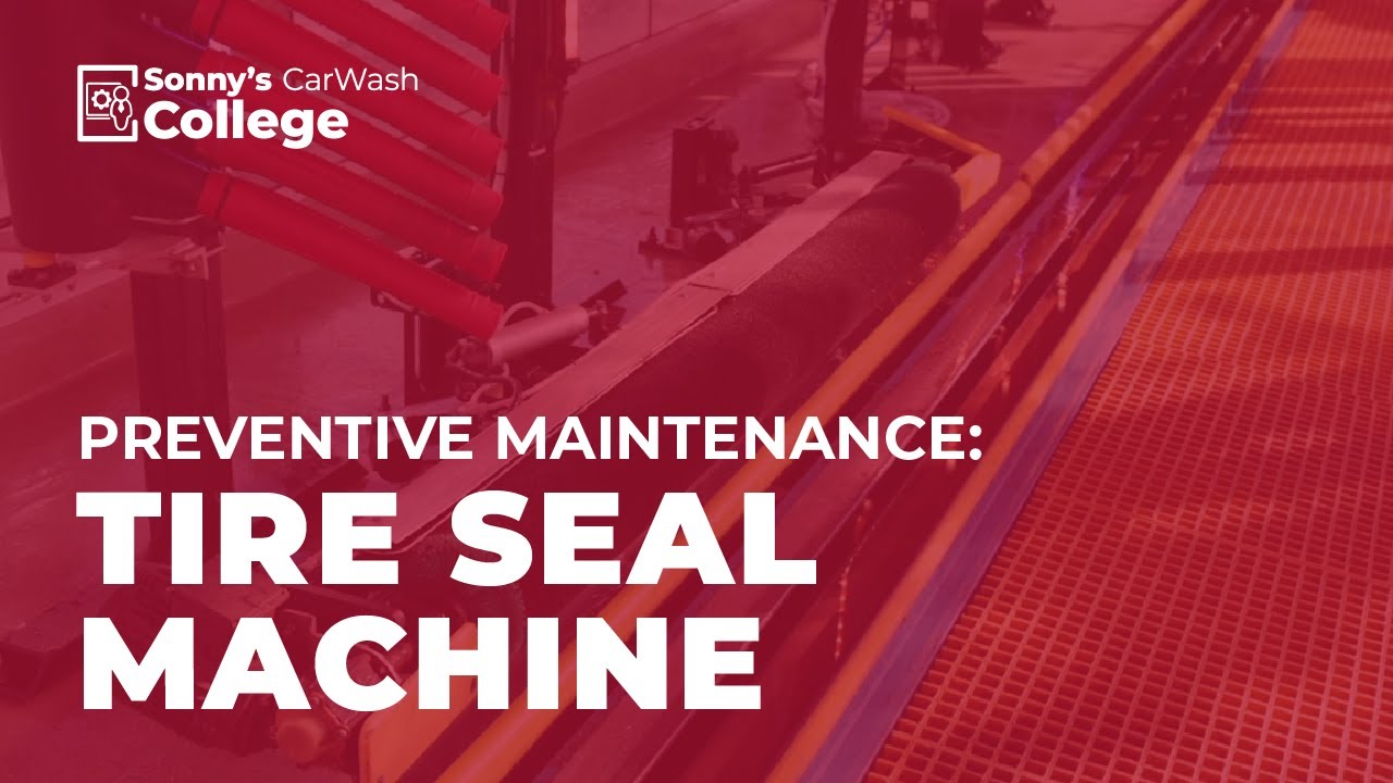 Sonny's Preventive Maintenance: Tire Seal Machine